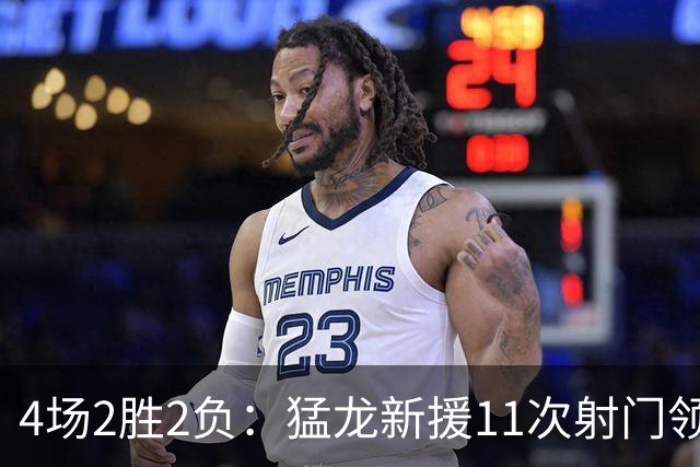 4场2胜2负：猛龙新援11次射门领跑联盟，一人却成隐患